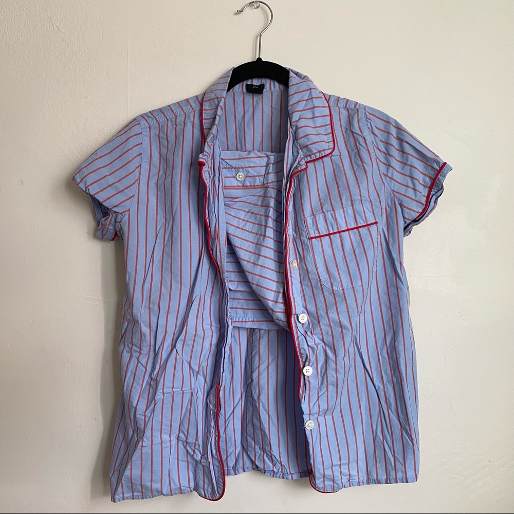 J Crew Cotton Pajama Set SM